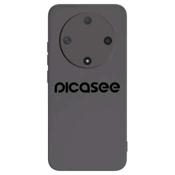 Picasee fekete szilikon tok az alábbi mobiltelefonokra Honor Magic6 Lite 5G - Picasee - new logo - black