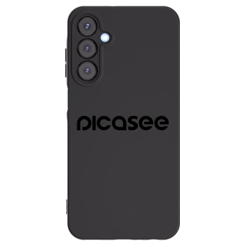 Picasee fekete szilikon tok az alábbi mobiltelefonokra Samsung Galaxy A25 A256B 5G - Picasee - new logo - black