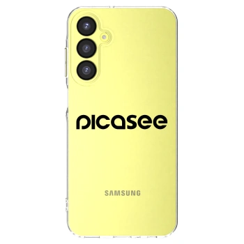 Picasee átlátszó szilikon tok az alábbi mobiltelefonokra Samsung Galaxy A25 A256B 5G - Picasee - new logo - black
