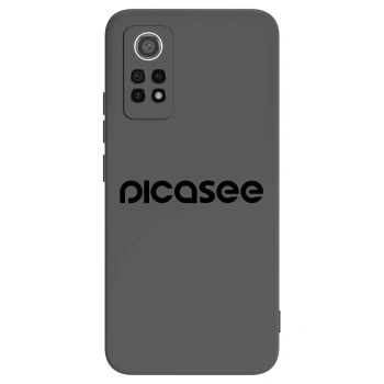 Picasee fekete szilikon tok az alábbi mobiltelefonokra Xiaomi Redmi Note 12 Pro 4G - Picasee - new logo - black