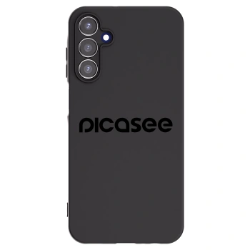 Picasee fekete szilikon tok az alábbi mobiltelefonokra Samsung Galaxy A15 A156B 5G - Picasee - new logo - black