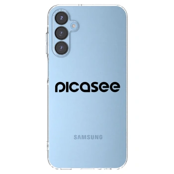 Picasee átlátszó szilikon tok az alábbi mobiltelefonokra Samsung Galaxy A15 A156B 5G - Picasee - new logo - black