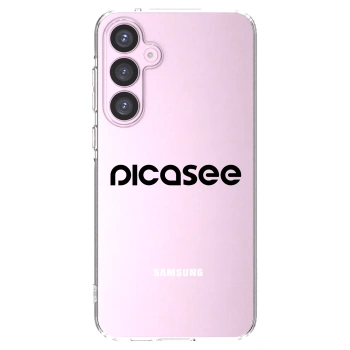Picasee átlátszó szilikon tok az alábbi mobiltelefonokra Samsung Galaxy A55 5G A556B - Picasee - new logo - black