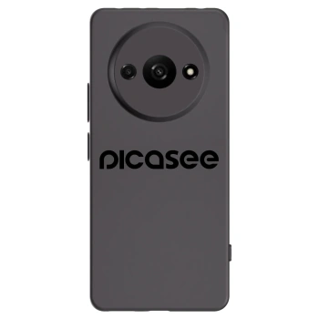 Picasee fekete szilikon tok az alábbi mobiltelefonokra Xiaomi Redmi A3 - Picasee - new logo - black