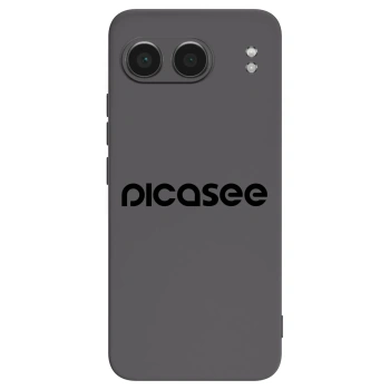 Picasee fekete szilikon tok az alábbi mobiltelefonokra OnePlus Nord 4 - Picasee - new logo - black