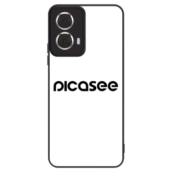 Szilikon tok erre a típusra Motorola Moto G85 - Picasee - new logo - black
