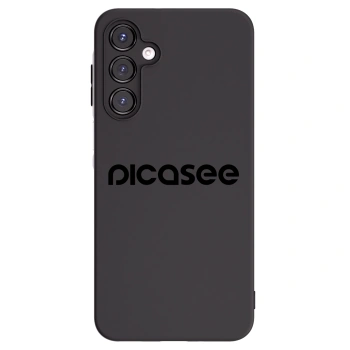 Picasee fekete szilikon tok az alábbi mobiltelefonokra Samsung Galaxy A16 5G - Picasee - new logo - black
