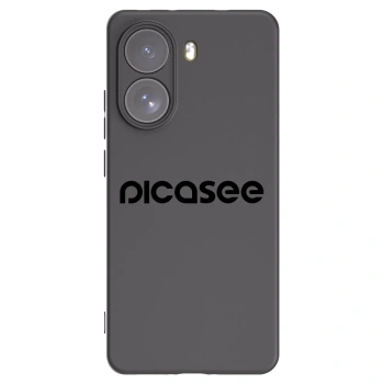 Picasee fekete szilikon tok az alábbi mobiltelefonokra Xiaomi Poco X7 - Picasee - new logo - black