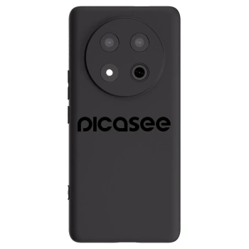 Picasee fekete szilikon tok az alábbi mobiltelefonokra Honor Magic7 Lite 5G - Picasee - new logo - black