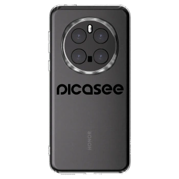Picasee átlátszó szilikon tok az alábbi mobiltelefonokra Honor Magic7 Pro 5G - Picasee - new logo - black