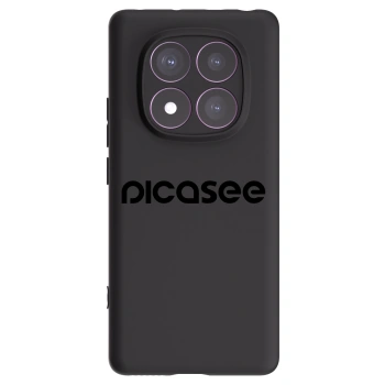 Picasee fekete szilikon tok az alábbi mobiltelefonokra Xiaomi Redmi Note 14 Pro 4G - Picasee - new logo - black