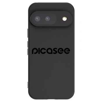 Picasee fekete szilikon tok az alábbi mobiltelefonokra Google Pixel 9 - Picasee - new logo - black