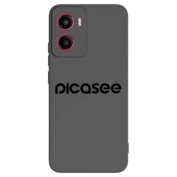 Picasee fekete szilikon tok az alábbi mobiltelefonokra Motorola Moto G05 - Picasee - new logo - black