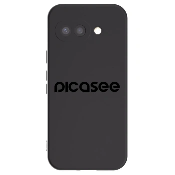 Picasee fekete szilikon tok az alábbi mobiltelefonokra Google Pixel 9a - Picasee - new logo - black