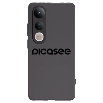 Picasee fekete szilikon tok az alábbi mobiltelefonokra Vivo V50 Lite 5G - Picasee - new logo - black