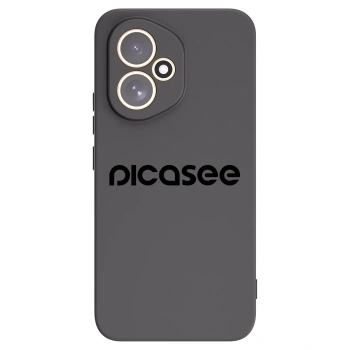 Picasee fekete szilikon tok az alábbi mobiltelefonokra Honor 400 5G - Picasee - new logo - black