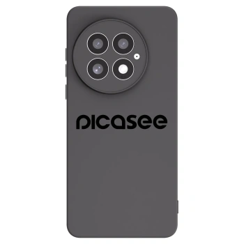 Picasee fekete szilikon tok az alábbi mobiltelefonokra OnePlus 13 5G - Picasee - new logo - black