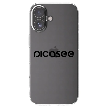 Picasee átlátszó szilikon tok az alábbi mobiltelefonokra Apple iPhone 17 - Picasee - new logo - black