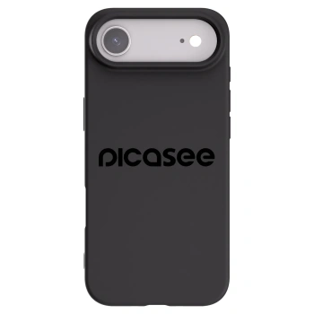 Picasee fekete szilikon tok az alábbi mobiltelefonokra Apple iPhone Air - Picasee - new logo - black