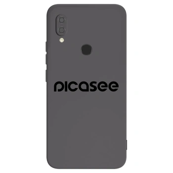 Picasee fekete szilikon tok az alábbi mobiltelefonokra Xiaomi Redmi 7 - Picasee - new logo - black