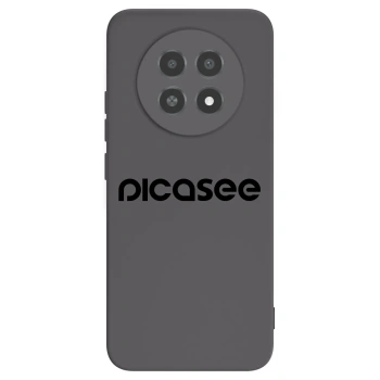 Picasee fekete szilikon tok az alábbi mobiltelefonokra Realme 12X - Picasee - new logo - black