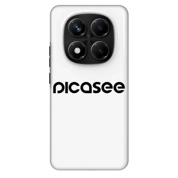 Szilikon tok erre a típusra Xiaomi Redmi Note 14 Pro+ 5G - Picasee - new logo - black