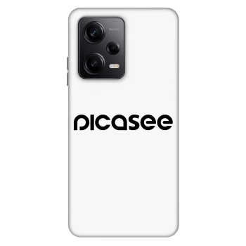 Szilikon tok erre a típusra Xiaomi Redmi Note 12 Pro 5G - Picasee - new logo - black