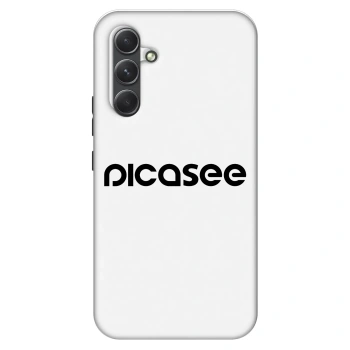 Szilikon tok erre a típusra Samsung Galaxy A34 5G A346B - Picasee - new logo - black