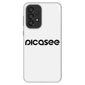 Szilikon tok erre a típusra Samsung Galaxy A33 5G A336 - Picasee - new logo - black