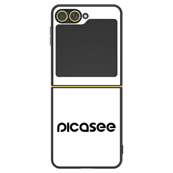 Szilikon tok erre a típusra Samsung Galaxy Z Flip7 FE 5G - Picasee - new logo - black