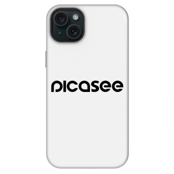 Szilikon tok erre a típusra Apple iPhone 14 Plus - Picasee - new logo - black