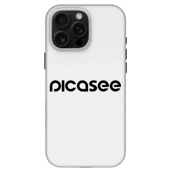 Szilikon tok erre a típusra Apple iPhone 16 Pro Max - Picasee - new logo - black