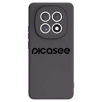 Picasee fekete szilikon tok az alábbi mobiltelefonokra Xiaomi Redmi Note 15 - Picasee - new logo - black
