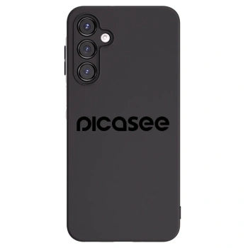 Picasee fekete szilikon tok az alábbi mobiltelefonokra Samsung Galaxy A16 4G - Picasee - new logo - black