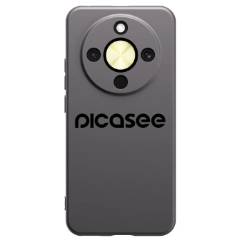 Picasee fekete szilikon tok az alábbi mobiltelefonokra Honor Magic8 Lite 5G - Picasee - new logo - black