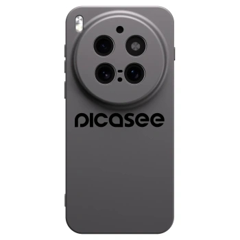 Picasee fekete szilikon tok az alábbi mobiltelefonokra Vivo X300 Pro - Picasee - new logo - black