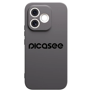 Picasee fekete szilikon tok az alábbi mobiltelefonokra Honor 600 Lite - Picasee - new logo - black