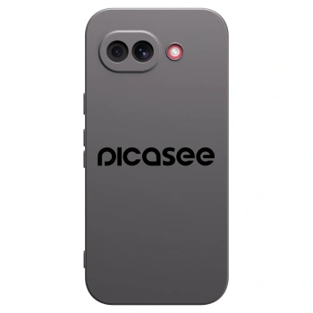 Picasee fekete szilikon tok az alábbi mobiltelefonokra Google Pixel 10a - Picasee - new logo - black