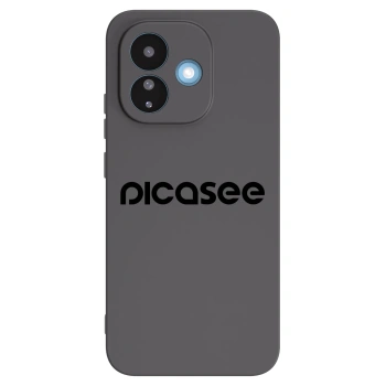 Picasee fekete szilikon tok az alábbi mobiltelefonokra Xiaomi Redmi Note 17 Pro 5G - Picasee - new logo - black