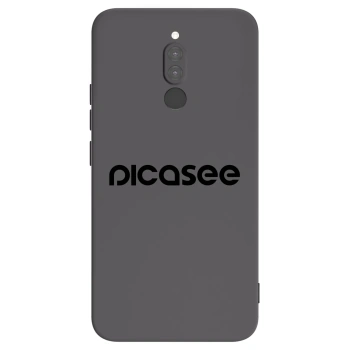 Tok az alábbi mobiltelefonokra Xiaomi Redmi 8 - Picasee - new logo - black
