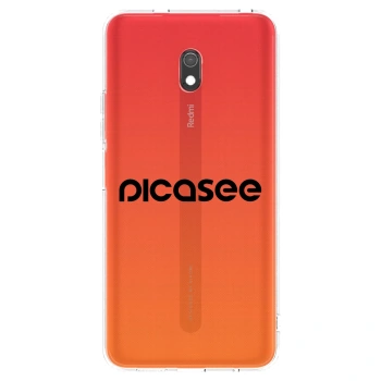Tok az alábbi mobiltelefonokra Xiaomi Redmi 8A - Picasee - new logo - black