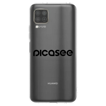 Picasee átlátszó szilikon tok az alábbi mobiltelefonokra Huawei P40 Lite - Picasee - new logo - black