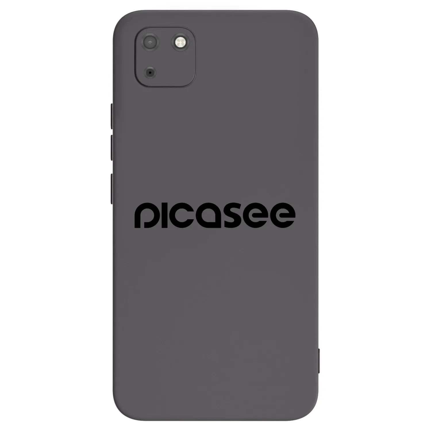Picasee fekete szilikon tok az alábbi mobiltelefonokra Huawei Y5P - Picasee - new logo - black