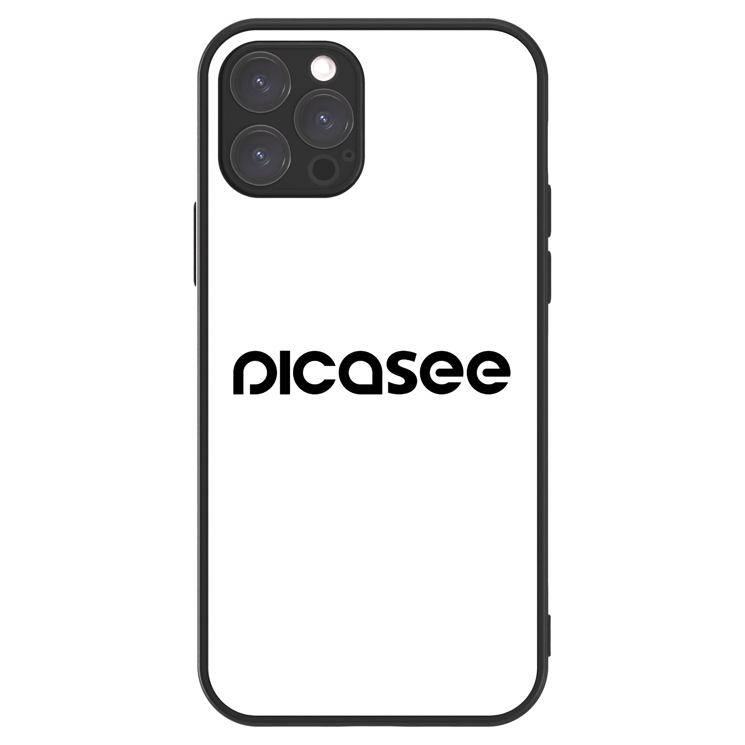 Picasee ULTIMATE CASE Apple iPhone 12 Pro - készülékre - Picasee - new logo - black