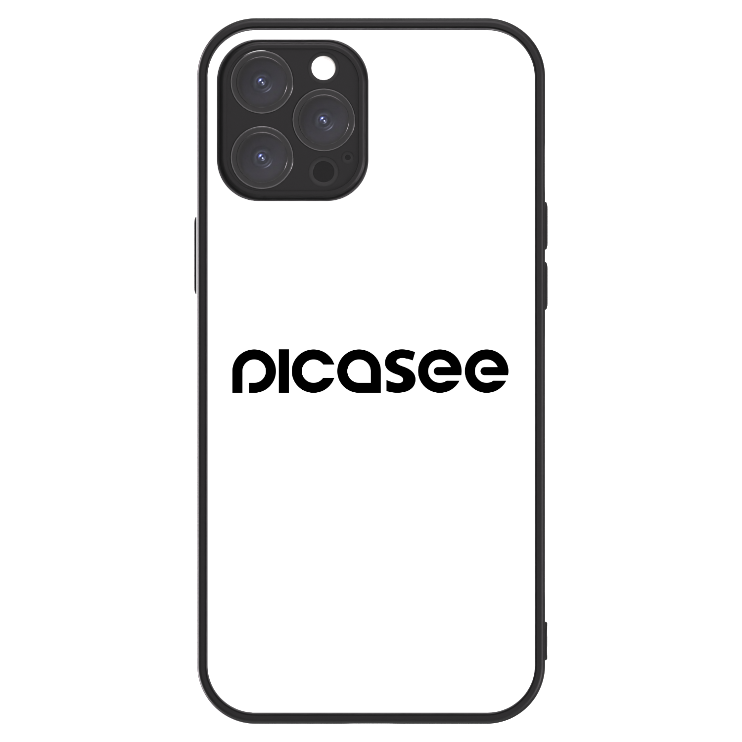Picasee ULTIMATE CASE Apple iPhone 12 Pro Max - készülékre - Picasee - new logo - black
