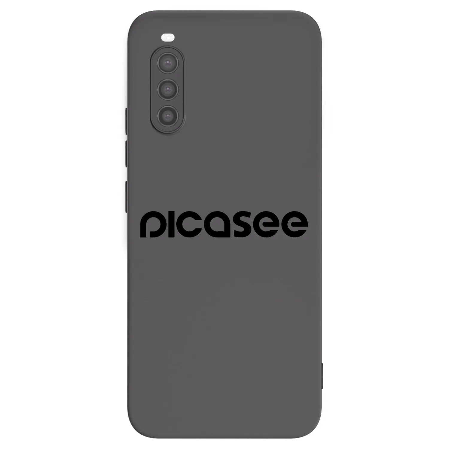Picasee fekete szilikon tok az alábbi mobiltelefonokra Sony Xperia 10 II - Picasee - new logo - black