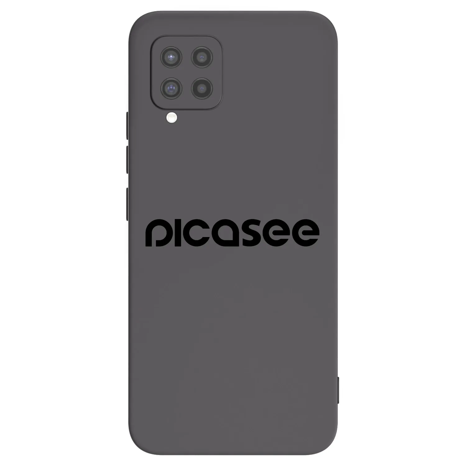 Picasee fekete szilikon tok az alábbi mobiltelefonokra Samsung Galaxy A42 A426B - Picasee - new logo - black