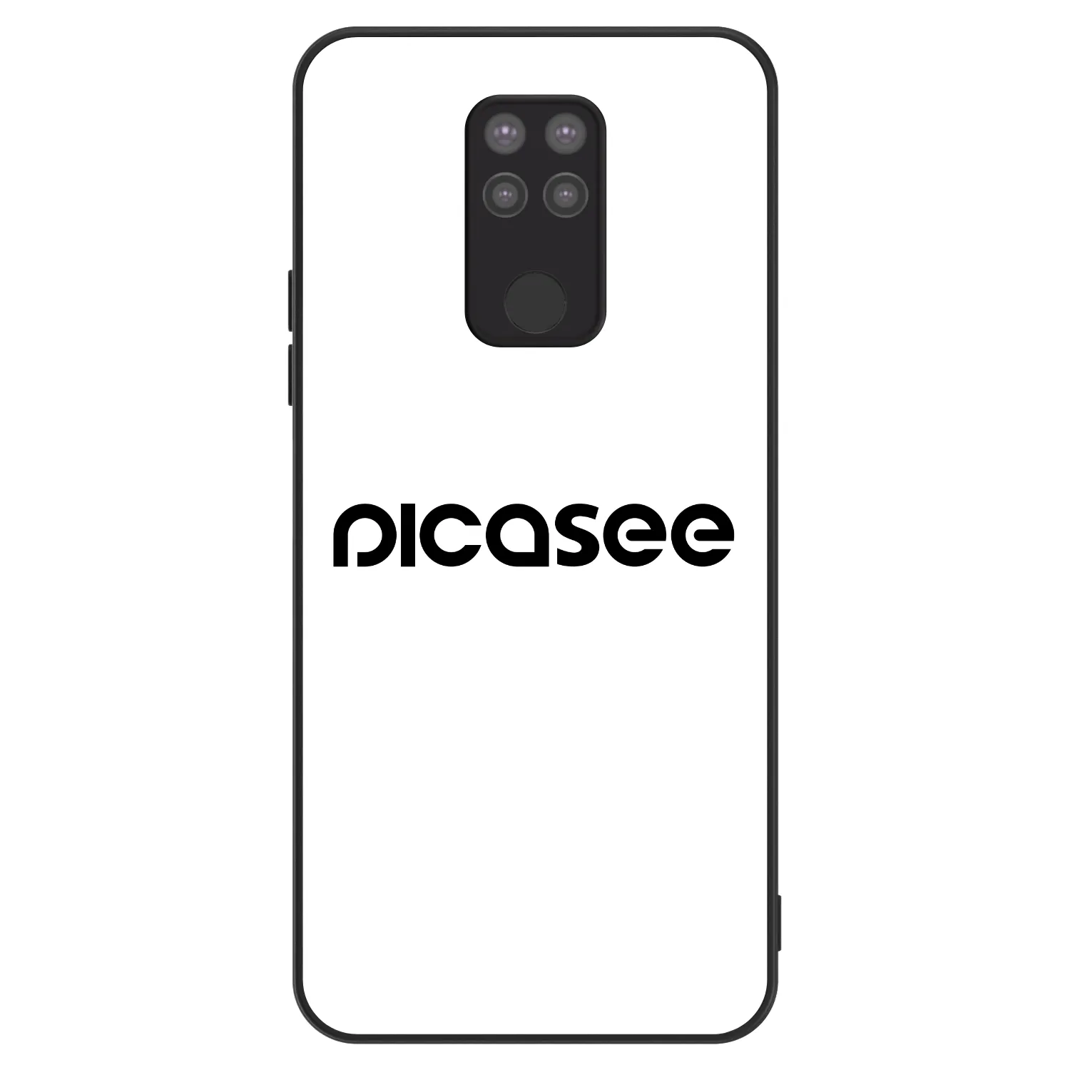 Picasee ULTIMATE CASE Xiaomi Redmi Note 9 - készülékre - Picasee - new logo - black