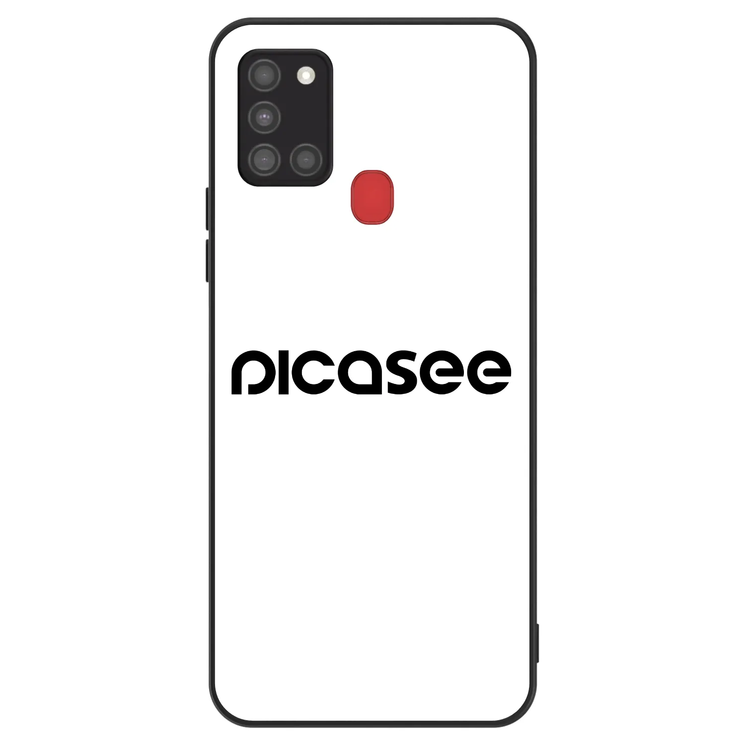 Picasee ULTIMATE CASE Samsung Galaxy A21s - készülékre - Picasee - new logo - black