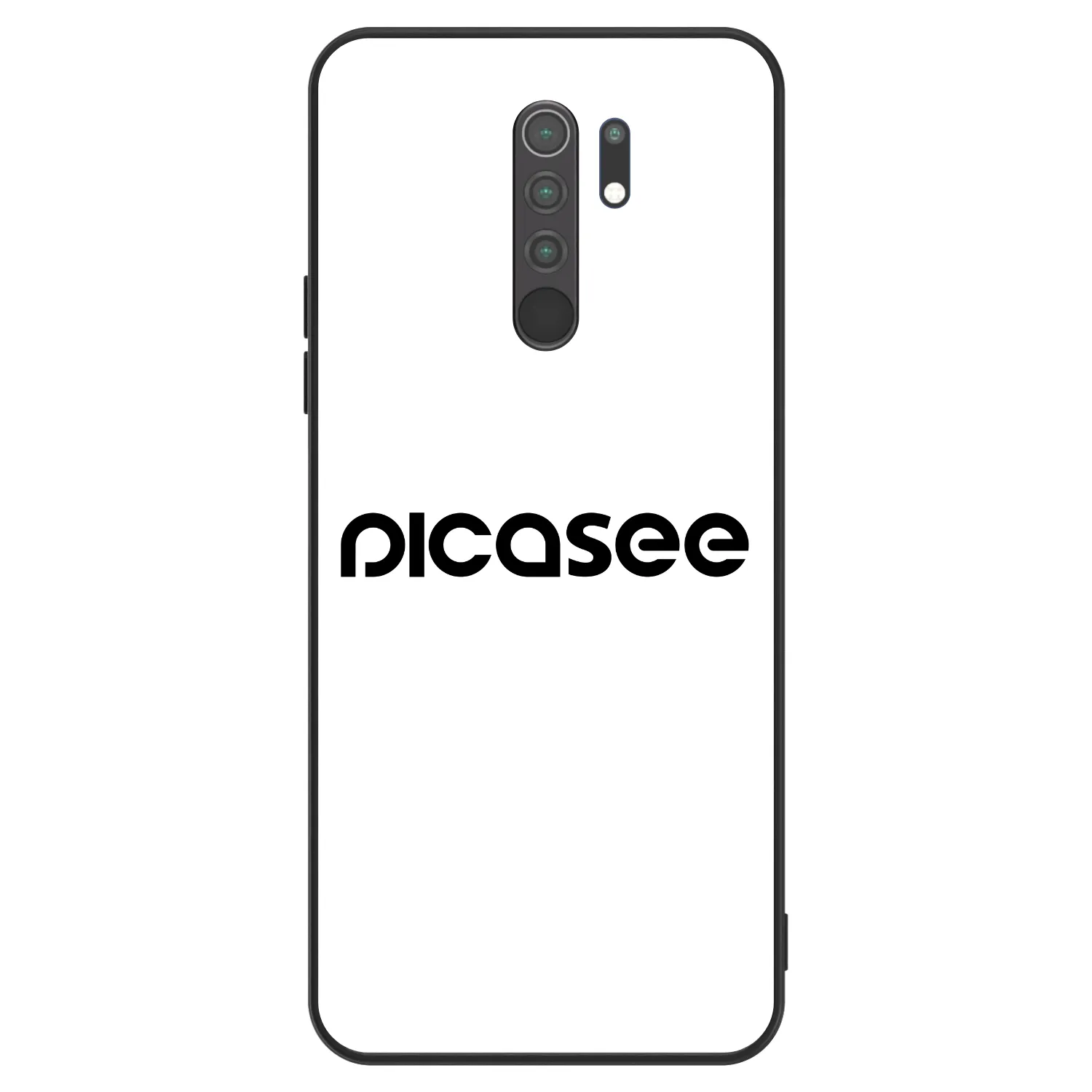 Picasee ULTIMATE CASE Xiaomi Redmi 9 - készülékre - Picasee - new logo - black